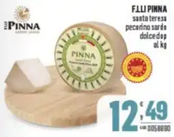 Gruppo di Palo F.LLI PINNA santa teresa pecorino sardo dolcedop offerta