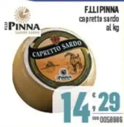 Gruppo di Palo FILIPINNA capretto sardo offerta