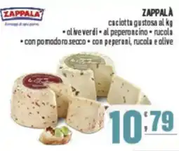 Gruppo di Palo ZAPPALA caciotta gustosa offerta