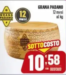 Gruppo di Palo GRANA PADANO 12 mesi offerta