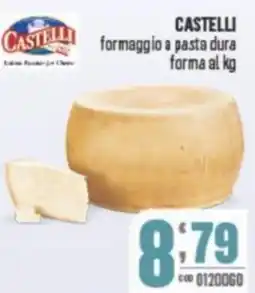 Gruppo di Palo CASTELLI formaggio a pasta dura forma offerta