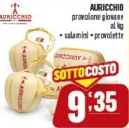 Gruppo di Palo AURICCHIO provolone giovane offerta