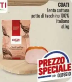 Gruppo di Palo COATI lenta cottura petto di tacchino 100% italiano offerta