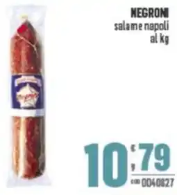 Gruppo di Palo NEGRONI salame napoli offerta