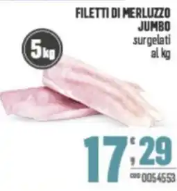 Gruppo di Palo Filetti di merluzzo jumbo surgelati offerta