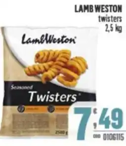 Gruppo di Palo LAMB WESTON twisters offerta