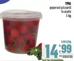 Gruppo di Palo YMA peperoni piccanti in aceto offerta
