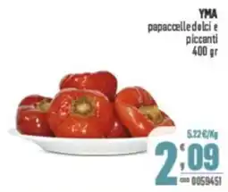 Gruppo di Palo YMA papaccelle dolci e piccanti offerta