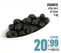 Gruppo di Palo GRANATA olive nere al forno offerta