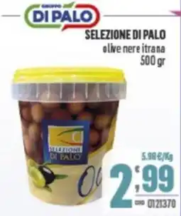 Gruppo di Palo SELEZIONE DI PALO olive nere itrana offerta