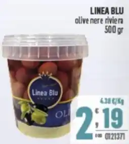 Gruppo di Palo LINEA BLU olive nere riviera offerta