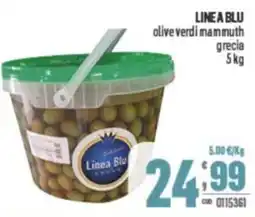 Gruppo di Palo LINEA BLU olive verdi mammuth grecia offerta