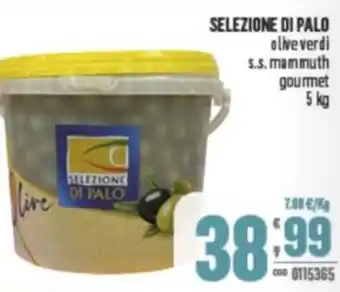 Gruppo di Palo SELEZIONE DI PALO olive verdi S.S. mammuth gourmet offerta