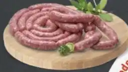 Gruppo di Palo SALSICCIA di suino nazionale offerta