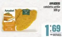 Gruppo di Palo AMADORI cotoletta sottile offerta