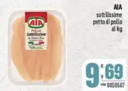 Gruppo di Palo AIA sottilissime petto di pollo offerta