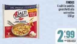 Gruppo di Palo FINDUS 4 saltiin padella gnocchetti alla Sorrentina offerta