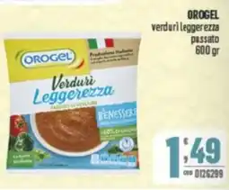 Gruppo di Palo OROGEL verduri leggerezza passato offerta