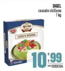 Gruppo di Palo SIGEL cassata siciliana offerta