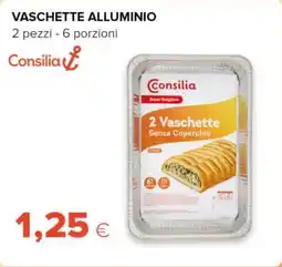 Tigre Consilia vaschette alluminio offerta