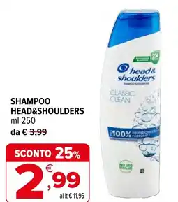 Iperal Shampoo HEAD&SHOULDERS offerta
