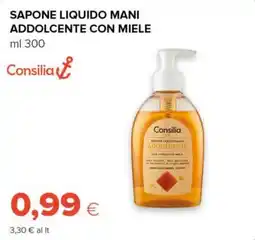 Tigre Consilia sapone liquido mani addolcente con miele offerta