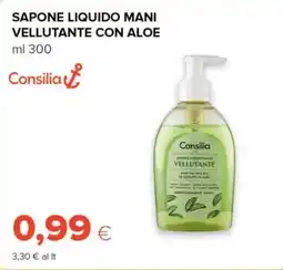 Tigre Consilia sapone liquido mani vellutante con aloe offerta