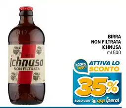 Iperal Birra non filtrata ICHNUSA offerta