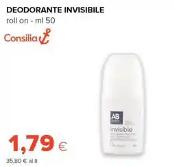 Tigre Consilia deodorante invisibile offerta