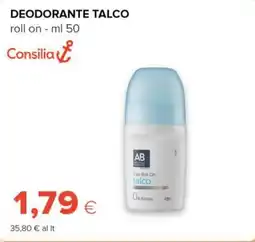 Tigre Consilia deodorante talco offerta