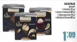 Gruppo di Palo SOLOITALIA dessert offerta