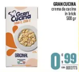 Gruppo di Palo GRAN CUCINA crema da cucina in brick offerta