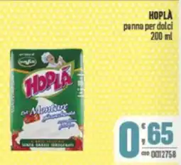 Gruppo di Palo HOPLA panna per dolci offerta