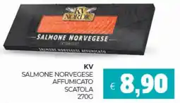 Eté KV Salmone norvegese affumicato scatola offerta
