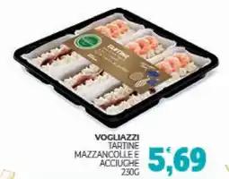 Eté Vogliazzi tartine mazzancolle e acciuche offerta