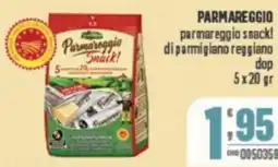 Gruppo di Palo PARMAREGGIO parmareggio snack! di parmigiano reggiano dop offerta