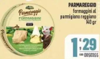Gruppo di Palo PARMAREGGIO formaggini al parmigiano reggiano offerta