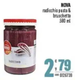 Gruppo di Palo NOVA radicchio pasta & bruschetta offerta