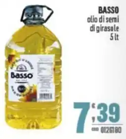 Gruppo di Palo BASSO olio di semi di girasole offerta