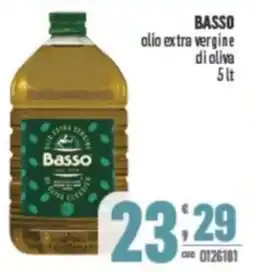 Gruppo di Palo BASSO olio extra vergine di oliva offerta