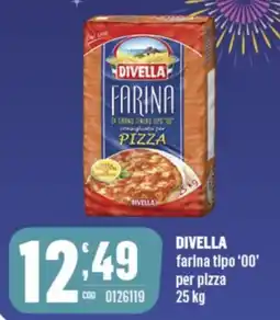 Gruppo di Palo DIVELLA farina tipo '00' per plzza offerta