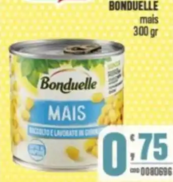 Gruppo di Palo BONDUELLE mais offerta