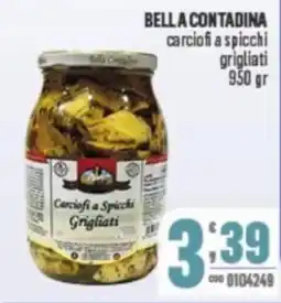 Gruppo di Palo BELLA CONTADINA carciofi a spicchi grigliati offerta
