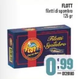 Gruppo di Palo FLOTT filetti di sgombro offerta