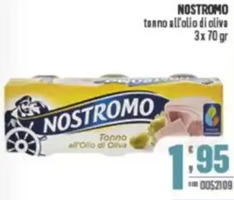 Gruppo di Palo NOSTROMO tonno all'olio di oliva offerta