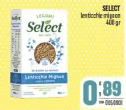 Gruppo di Palo SELECT lenticchie mignon offerta
