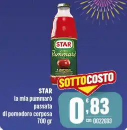 Gruppo di Palo STAR la mla pummarò passata di pomodoro corposa offerta