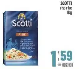 Gruppo di Palo SCOTTI riso ribe offerta