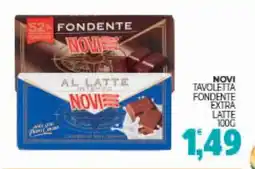 Eté Novi al latte tavoletta fondente extra latte offerta