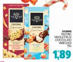 Eté Vanini tasting tavoletta di cioccolato offerta